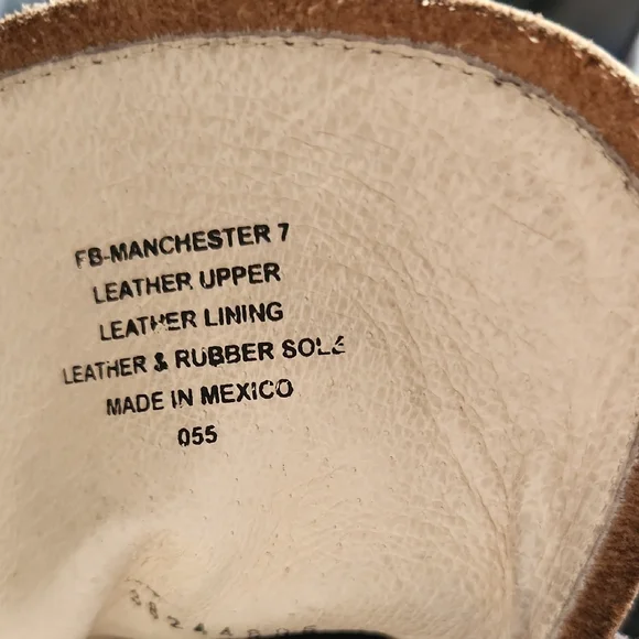 Freebird by Steven Manchester Leather Combat Boots - 7 - Picture 7 of 16